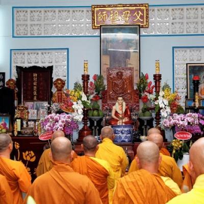 Thông báo: Thỉnh, mời tham dự Lễ húy kỵ lần thứ 34 Đức Tôn Sư Hòa Thượng thượng Thiện hạ Phước